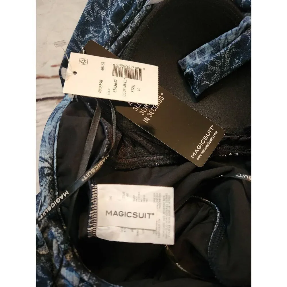 Magicsuit Ellie Swim Dress in Via Roma Size 10‎ NWT